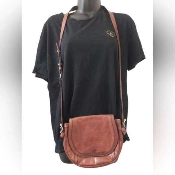 See By Chloe - Crossbody Brown Leather Bag *Flawed* - Picture 5 of 15